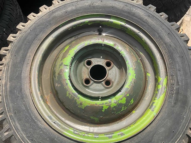 Leger dkw band met velg d.v.d-600-16 (4x) - afbeelding 6 van  7