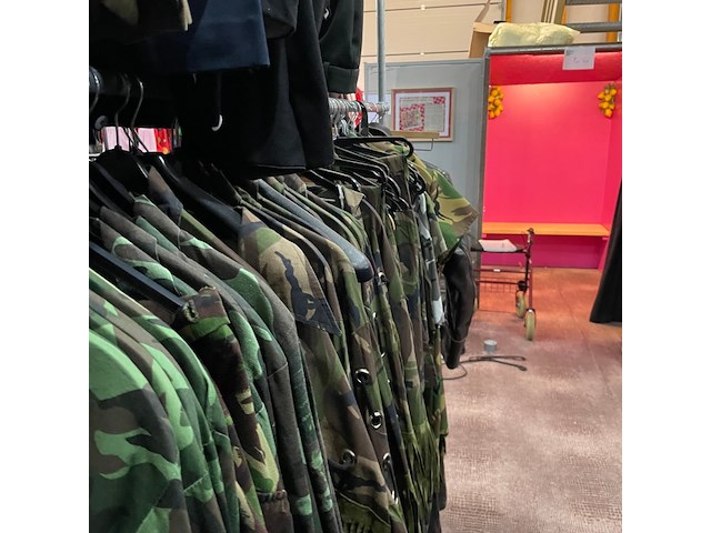 Leger kleding feest versie - afbeelding 1 van  3