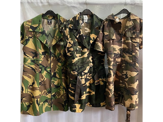 Leger kleding feest versie - afbeelding 3 van  3