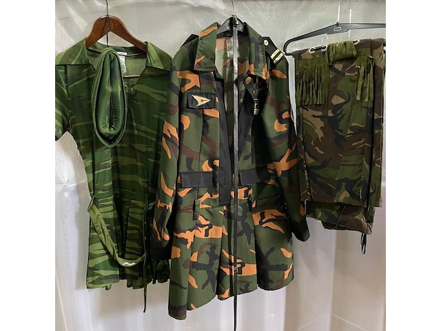 Leger kleding feestversie - afbeelding 2 van  3