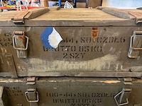 Legerkist - wapens munitiekist - overige legeruitrusting (10x) - afbeelding 10 van  10