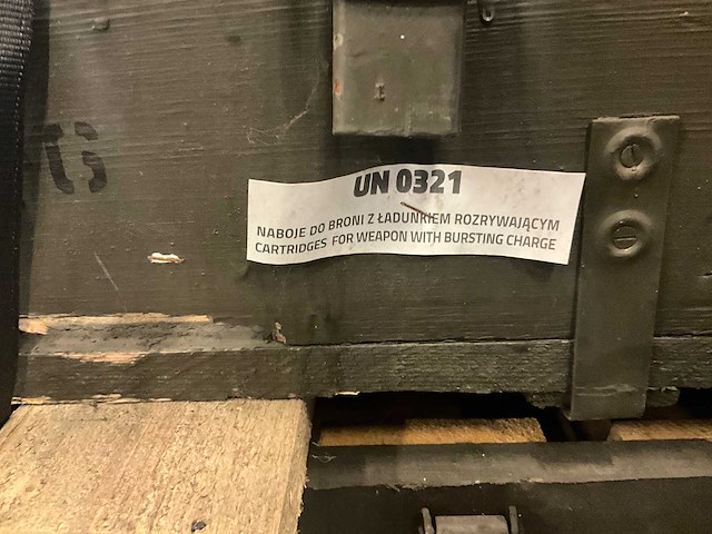 Legerkist - wapens munitiekist - overige legeruitrusting (8x) - afbeelding 4 van  5