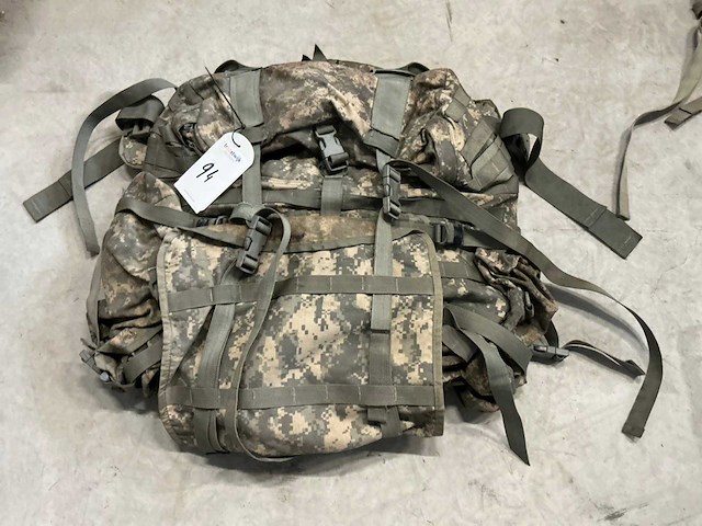 Legerrugzak (4x) - afbeelding 1 van  4
