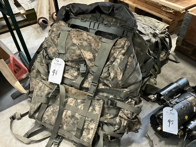 Legerrugzak (4x) - afbeelding 4 van  4