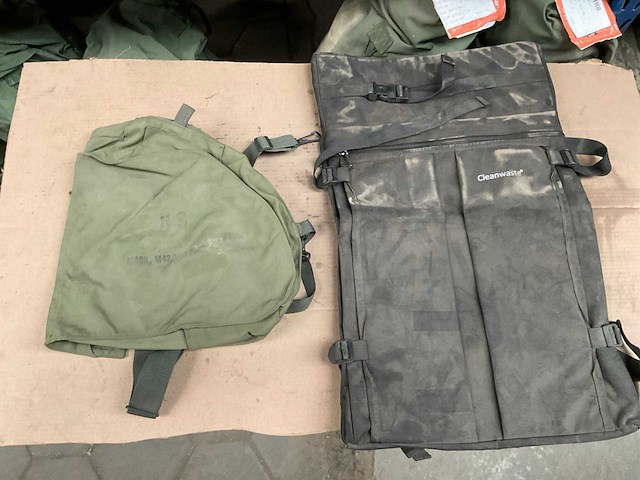 Legertas (2x) - afbeelding 1 van  2