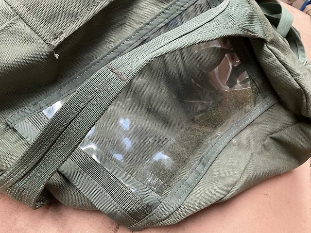 Legertas met ritssluiting (3x) - afbeelding 1 van  4