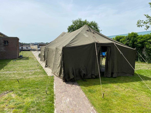 Legertent 5 x 10 meter. us army - afbeelding 1 van  9