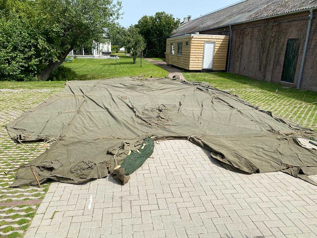 Legertent 5 x 10 meter. us army - afbeelding 6 van  9