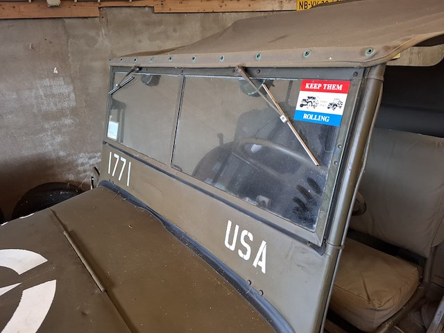 Legervoertuig jeep, willys, bouwjaar 1947 - afbeelding 22 van  30