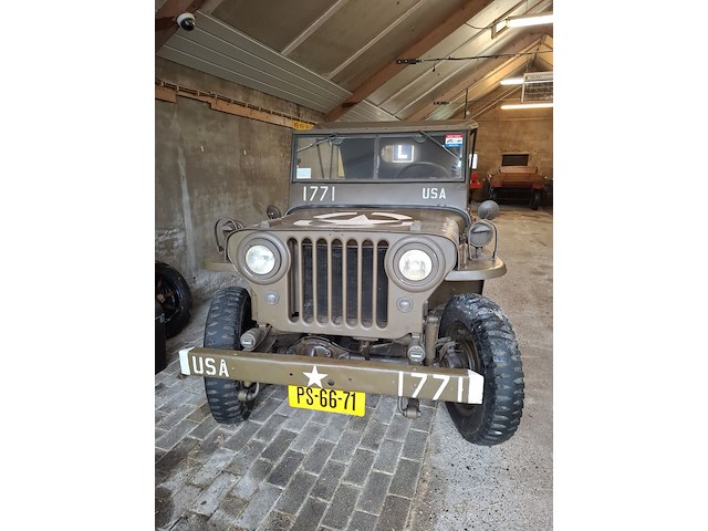 Legervoertuig jeep, willys, bouwjaar 1947 - afbeelding 12 van  30