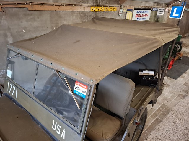 Legervoertuig jeep, willys, bouwjaar 1947 - afbeelding 24 van  30
