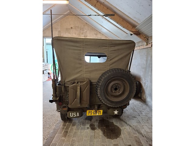 Legervoertuig jeep, willys, bouwjaar 1947 - afbeelding 26 van  30