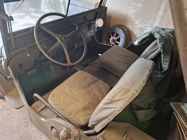 Legervoertuig jeep, willys, bouwjaar 1947 - afbeelding 27 van  30