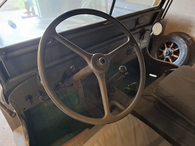 Legervoertuig jeep, willys, bouwjaar 1947 - afbeelding 28 van  30