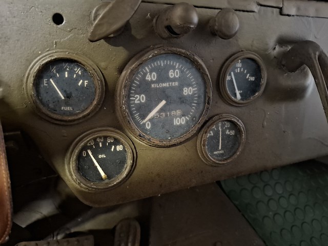 Legervoertuig jeep, willys, bouwjaar 1947 - afbeelding 29 van  30