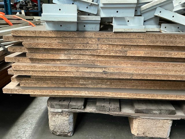 Leggers palletstelling / houten legborden - afbeelding 7 van  9