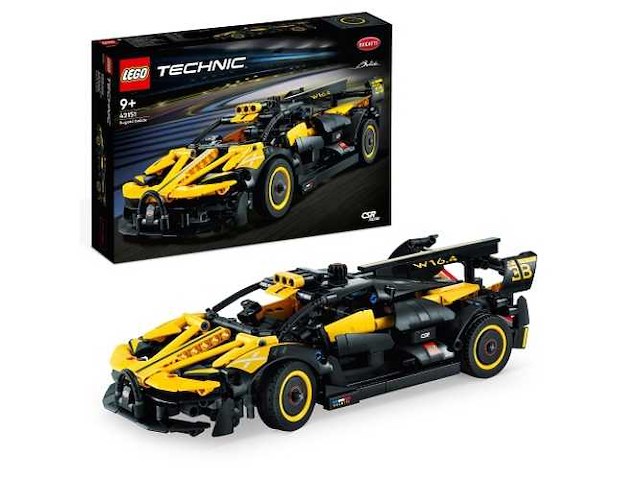 Lego - bugatti bolide - babyspeelgoed - afbeelding 4 van  4