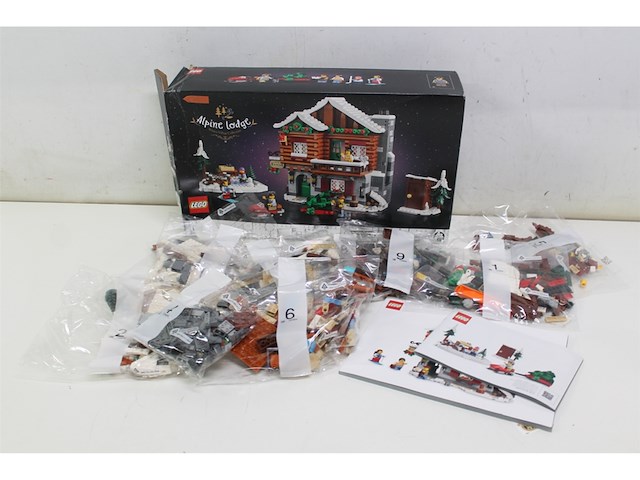 Lego 10325 icons skihut modelhuis bouw en decoratie set - afbeelding 4 van  5