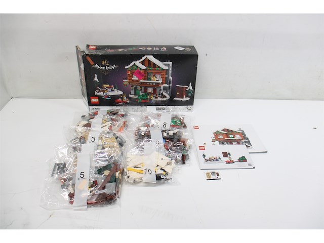 Lego 10325 icons skihut modelhuis bouw en decoratie set - afbeelding 4 van  5