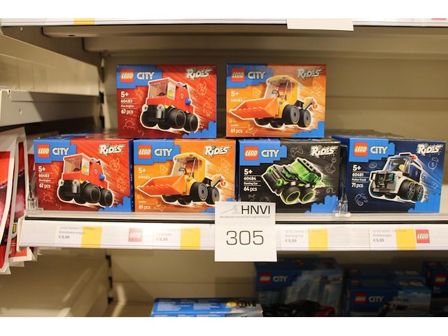 Lego city rides, 14 stuks. - afbeelding 1 van  3