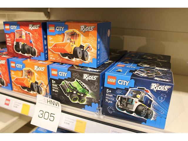 Lego city rides, 14 stuks. - afbeelding 2 van  3