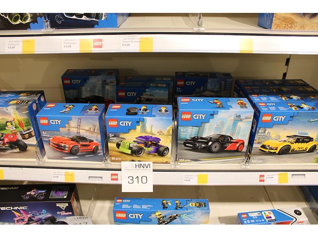 Lego city voertuigen in diverse uitvoeringen, 13 stuks. - afbeelding 5 van  5