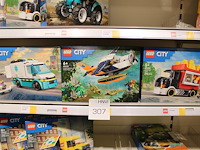 Lego city voertuigen in diverse uitvoeringen, 3 stuks. - afbeelding 1 van  1