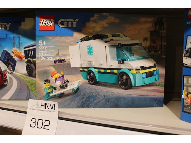 Lego city voertuigen in diverse uitvoeringen, 6 stuks. - afbeelding 4 van  7