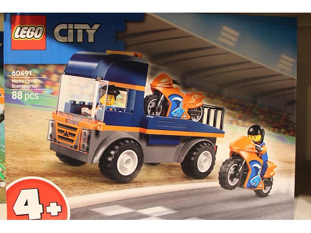 Lego city voertuigen in diverse uitvoeringen, 6 stuks. - afbeelding 6 van  7