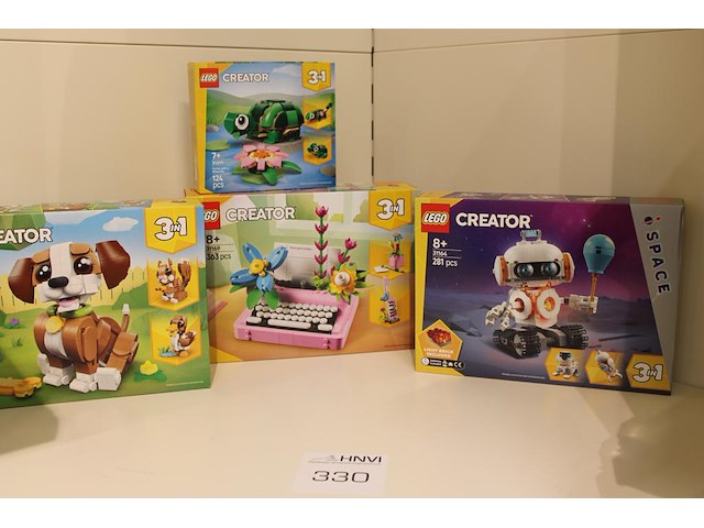 Lego creator 3 in 1, 7 stuks in diverse uitvoeringen. - afbeelding 5 van  5