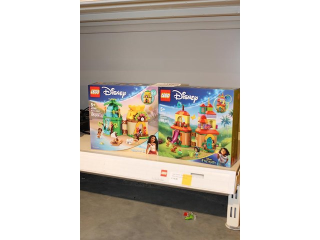 Lego disney moana 2 moana's island en mini house, 2 stuks. - afbeelding 2 van  2