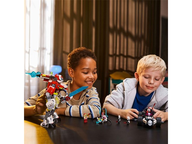 Lego dreamzzz 71497 coopers tiger-mech en zero's hot rod auto - afbeelding 3 van  6