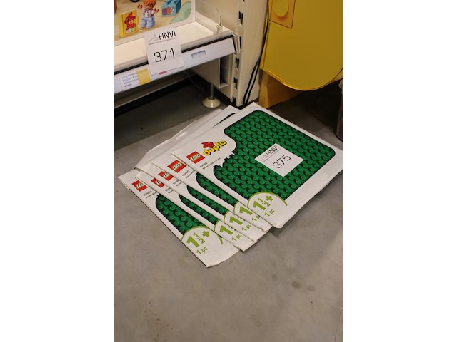 Lego duplo 1,5+ groene bouwplaten, 5 stuks. - afbeelding 2 van  2
