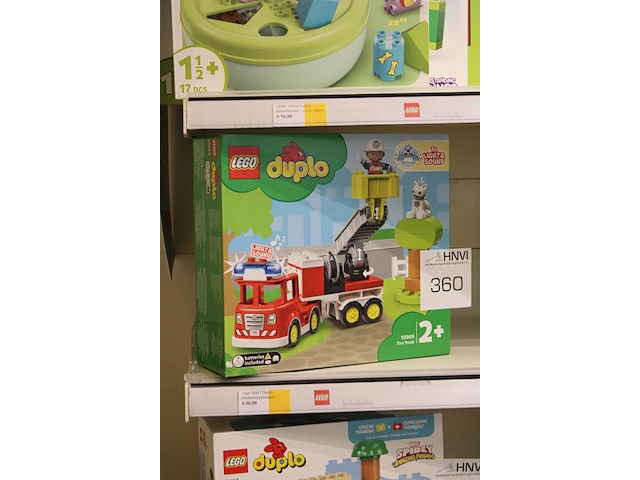 Lego duplo 2+ brandweerwagen. - afbeelding 2 van  2