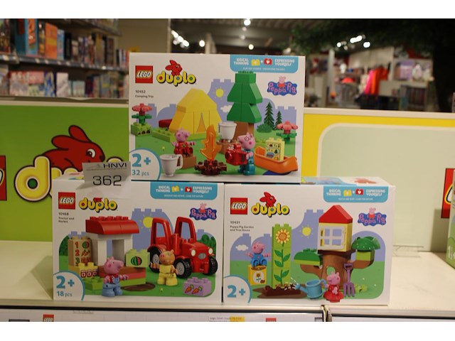 Lego duplo 2+ peppa pig, 3 stuks. - afbeelding 1 van  2