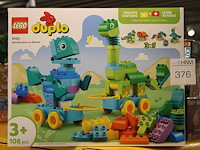 Lego duplo 3+ 3 in 1 dinosaur on wheels. - afbeelding 1 van  2
