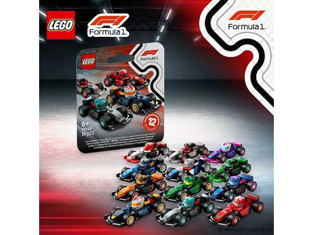 Lego f1® verzamelbare raceauto's, f1 - afbeelding 1 van  2