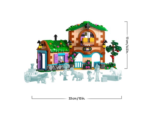 Lego friends ponyboerderij en stal bouwset 42654 - afbeelding 1 van  6