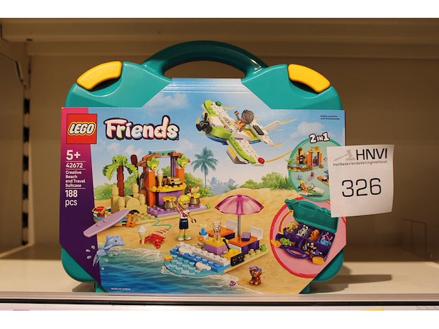 Lego friends travel suitcase. - afbeelding 1 van  1