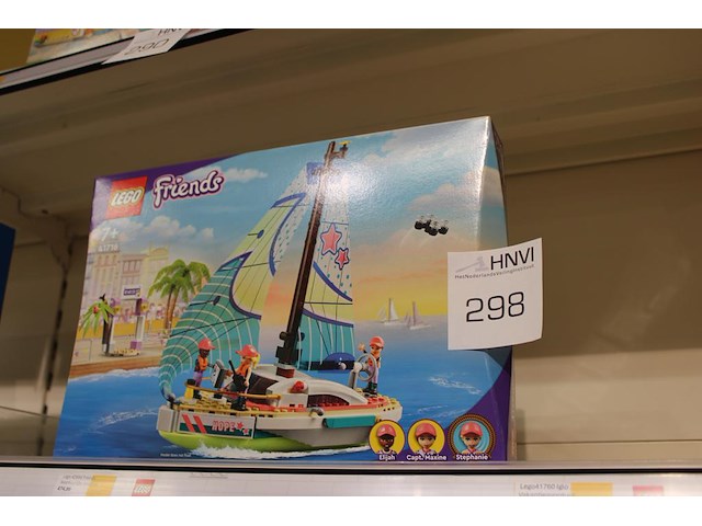 Lego friends zeilschip, avontuurlijke bootreis. - afbeelding 1 van  1