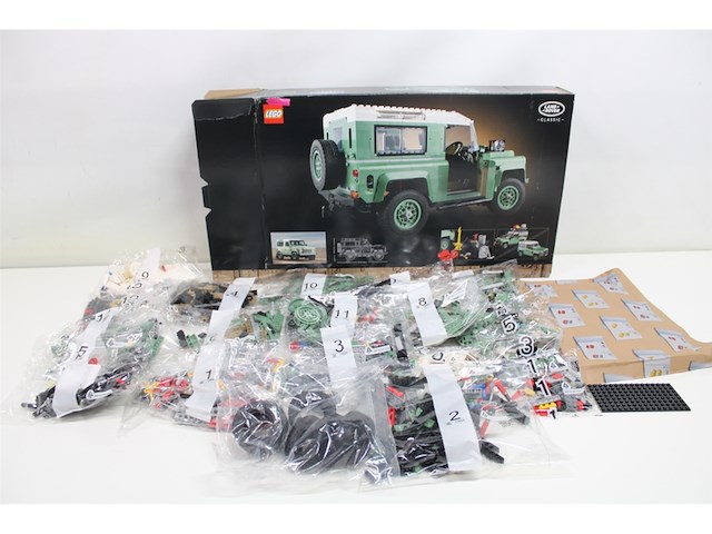 Lego iconen land rover classic defender 90 - afbeelding 5 van  6