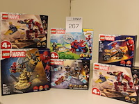 Lego marvel in diverse uitvoeringen, 6 stuks. - afbeelding 1 van  3