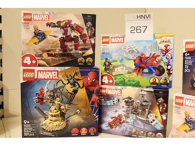 Lego marvel in diverse uitvoeringen, 6 stuks. - afbeelding 2 van  3