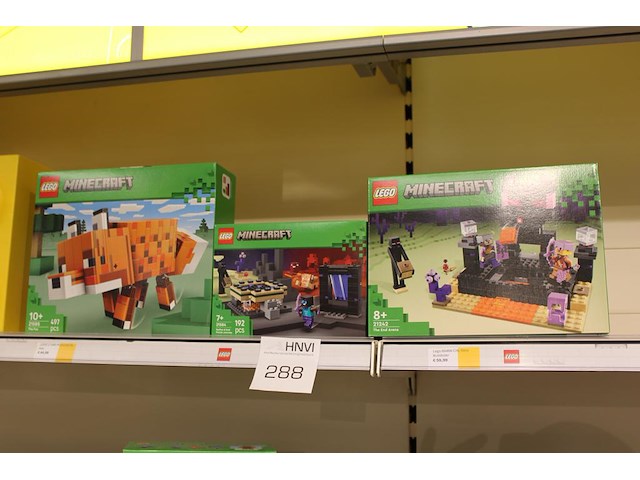 Lego minecraft, 3 stuks. - afbeelding 1 van  1