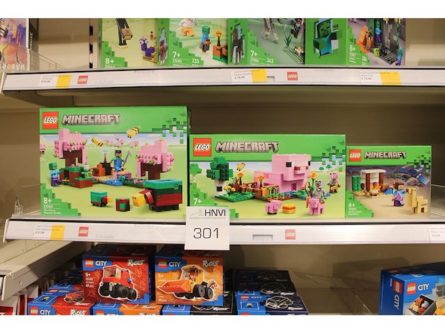 Lego minecraft, 3 stuks. - afbeelding 1 van  1