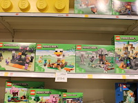 Lego minecraft, 4 stuks. - afbeelding 1 van  1