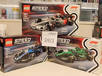 Lego speed champions drie racewagens. - afbeelding 1 van  1