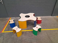 Lego speeltafel + 4 zitjes - afbeelding 4 van  4