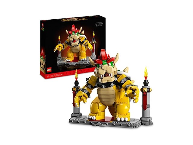 Lego super mario de machtige bowser 71411 - afbeelding 1 van  5