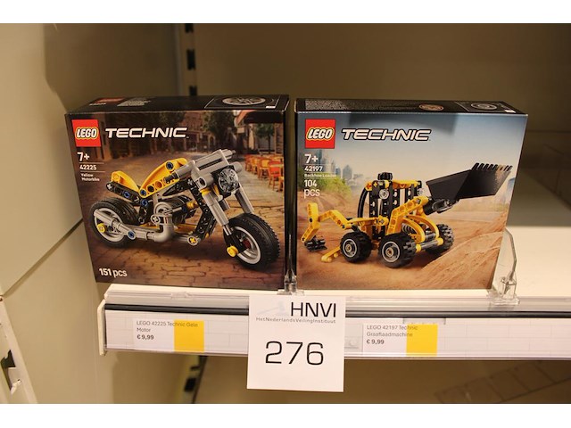 Lego technic, 2 stuks. - afbeelding 1 van  1